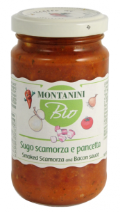 sugo scamorza e pancetta bio